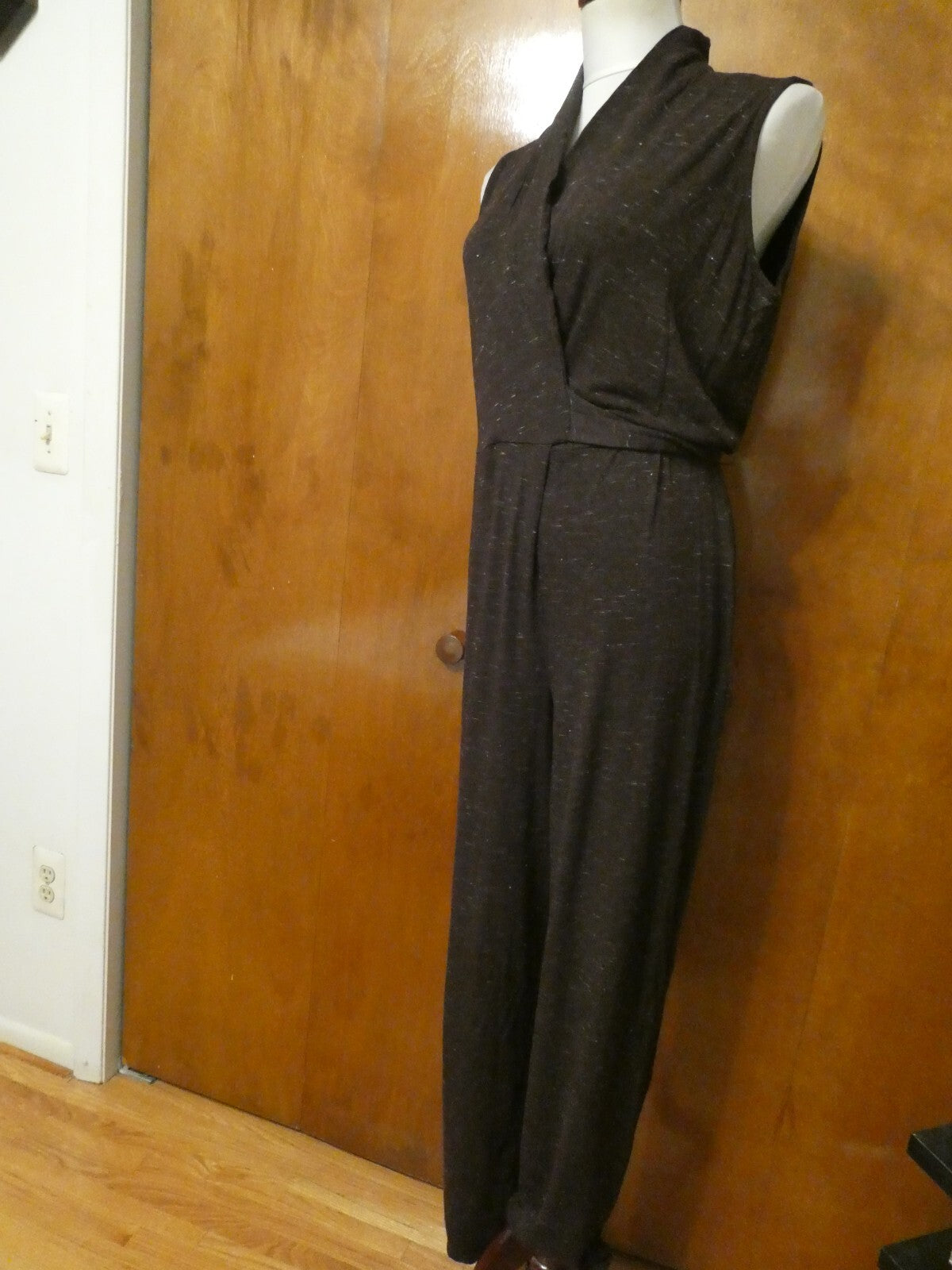 Anthropologie DOLAN LEFT COAST Anchorage Summer Jumpsuit Plum Medium 