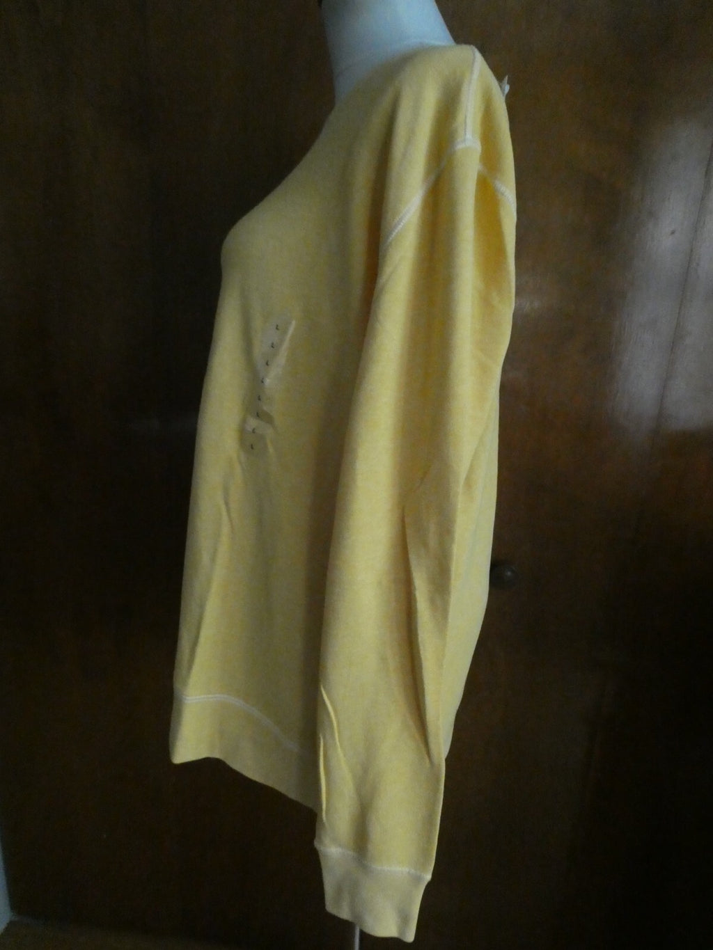 Gap Women's Cotton Blend Yellow Sweater Size Large