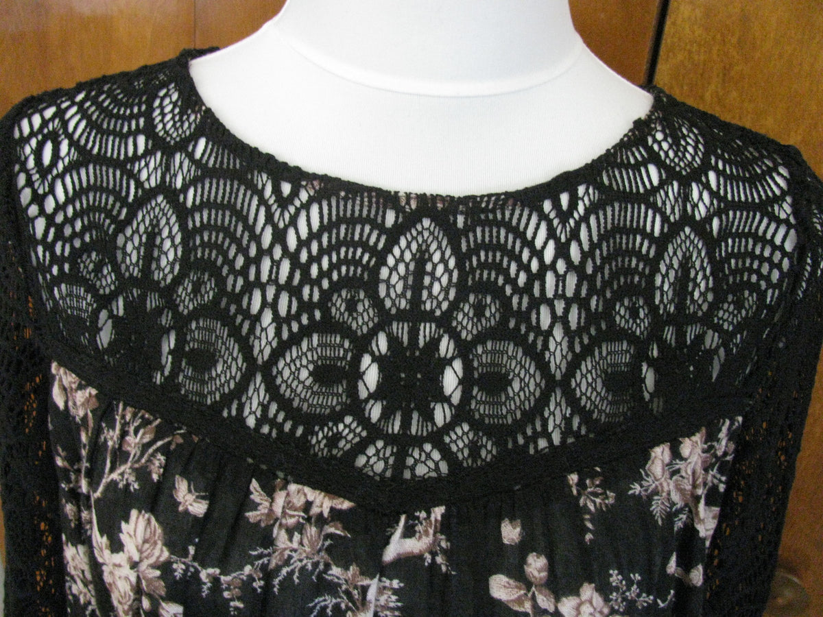 Ralph Lauren Denim & Supply women's multi color cotton crafted top Large New