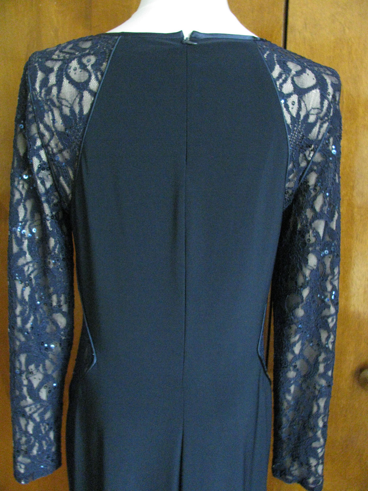 Ralph Lauren women's navy lined evening dress Size 4
