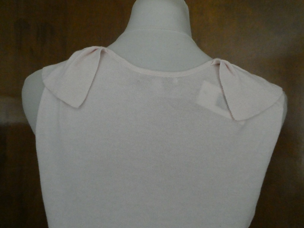 Gap women’s pink cotton/modal top hook closure size Large