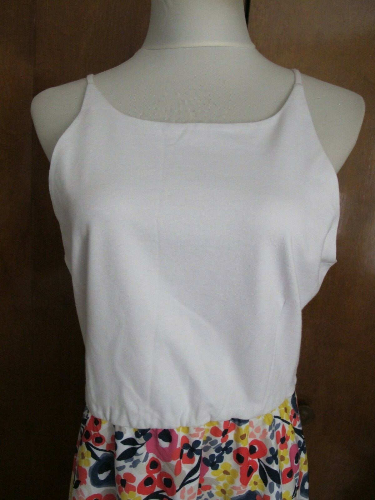  Anthropologie Hutch women’s multicolor lined Asymmetric dress size large New