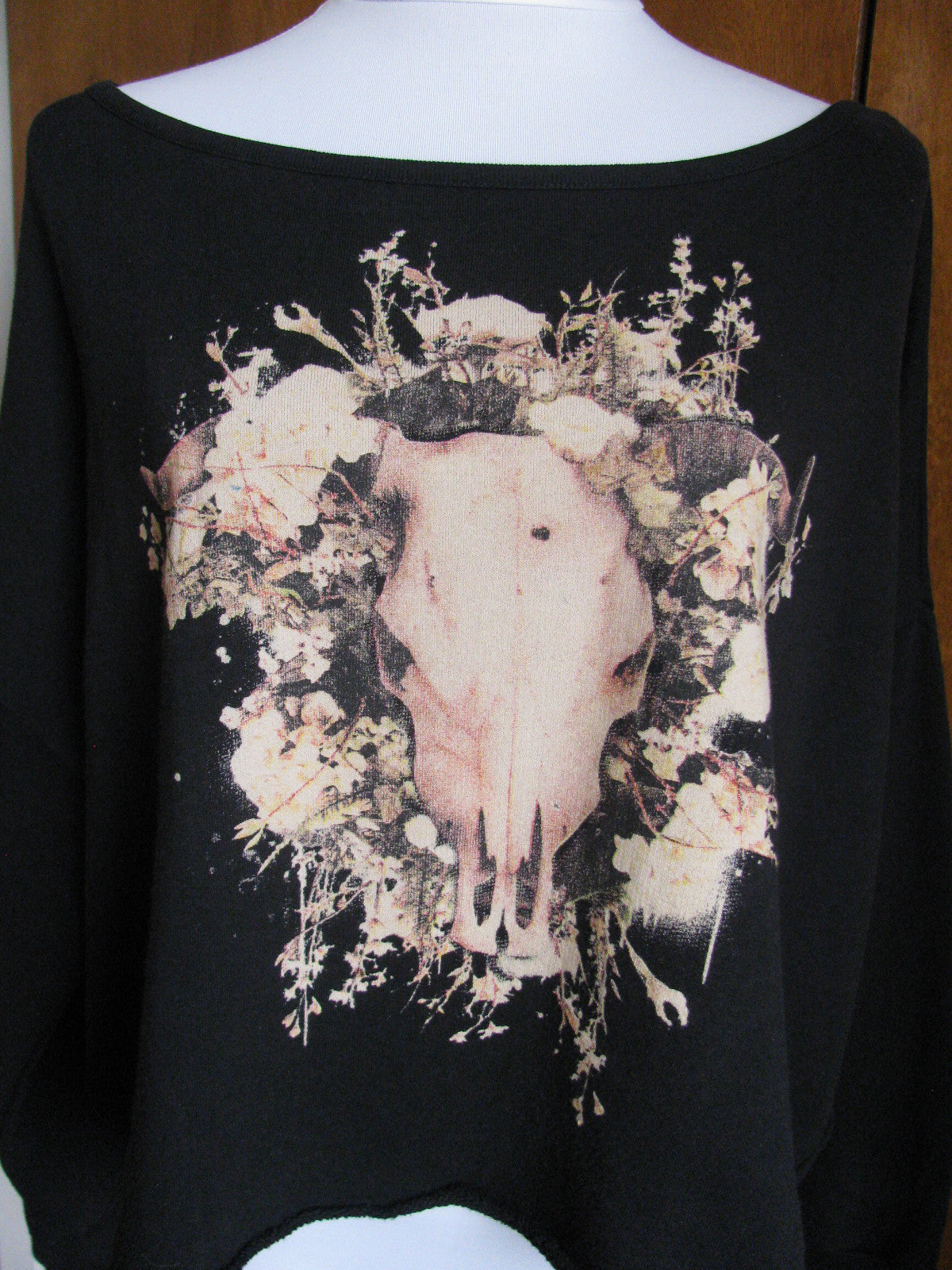 Denim & Supply women’s black cotton pullover 