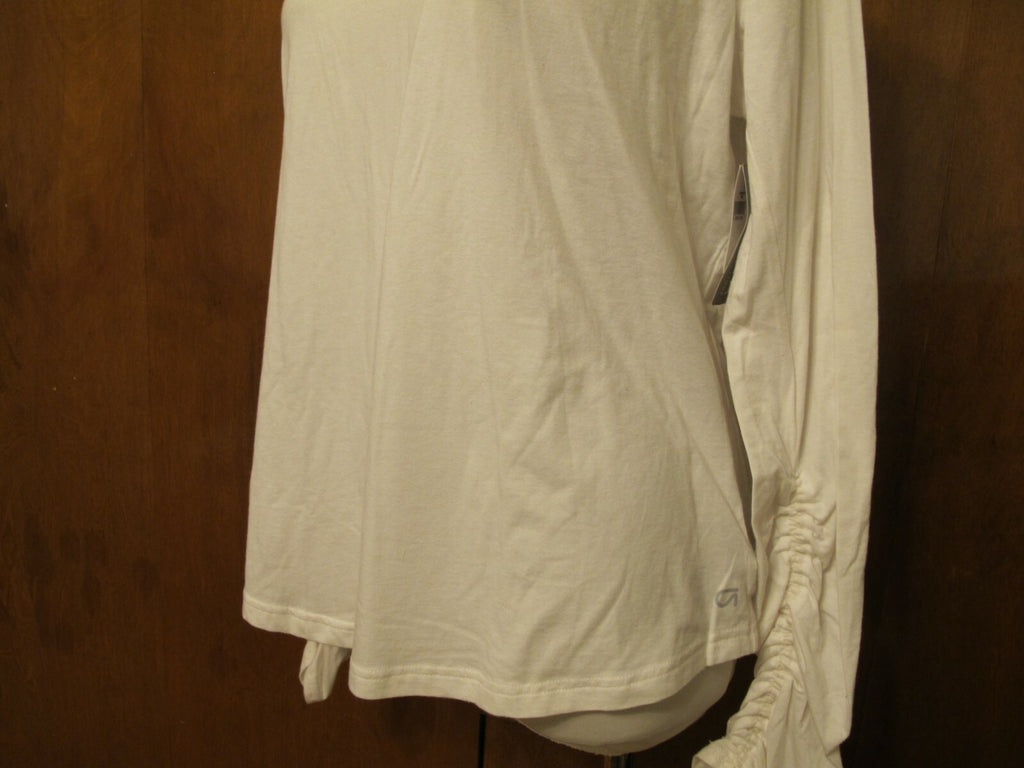 GapFit women's white tunic very soft cotton top size Large 
