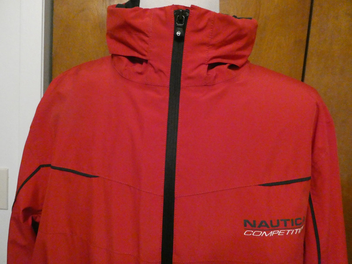 Nautica Competition men’s red water-resistant series breathable jacket XXL