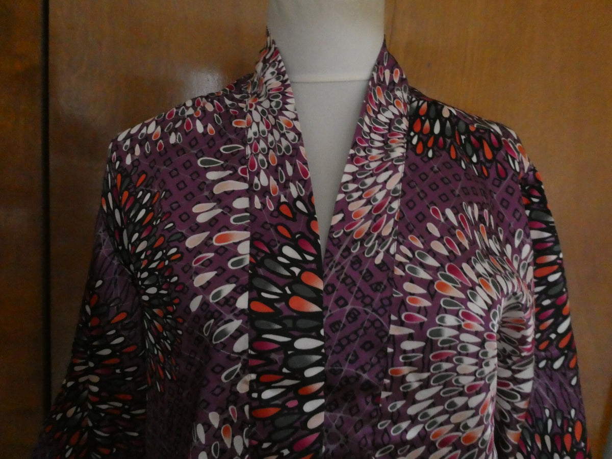 Bar III Multicolor Open Front Cardigan Size Small