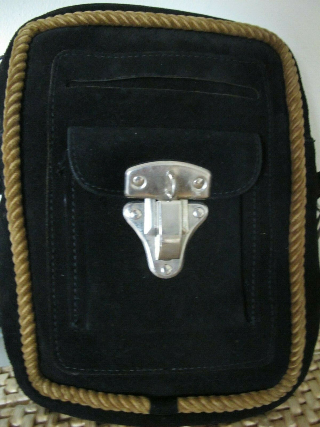 Vintage Women’s Leather Suede Shoulder Bag Bought In Italy