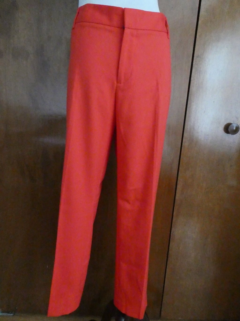Gap Women's Slim Cropped Pants Red Size 14(fits size 12)
