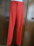 Gap Women's Slim Cropped Pants Red Size 14(fits size 12)