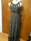 Free People women’s emerald combo soft rayon maxi dress