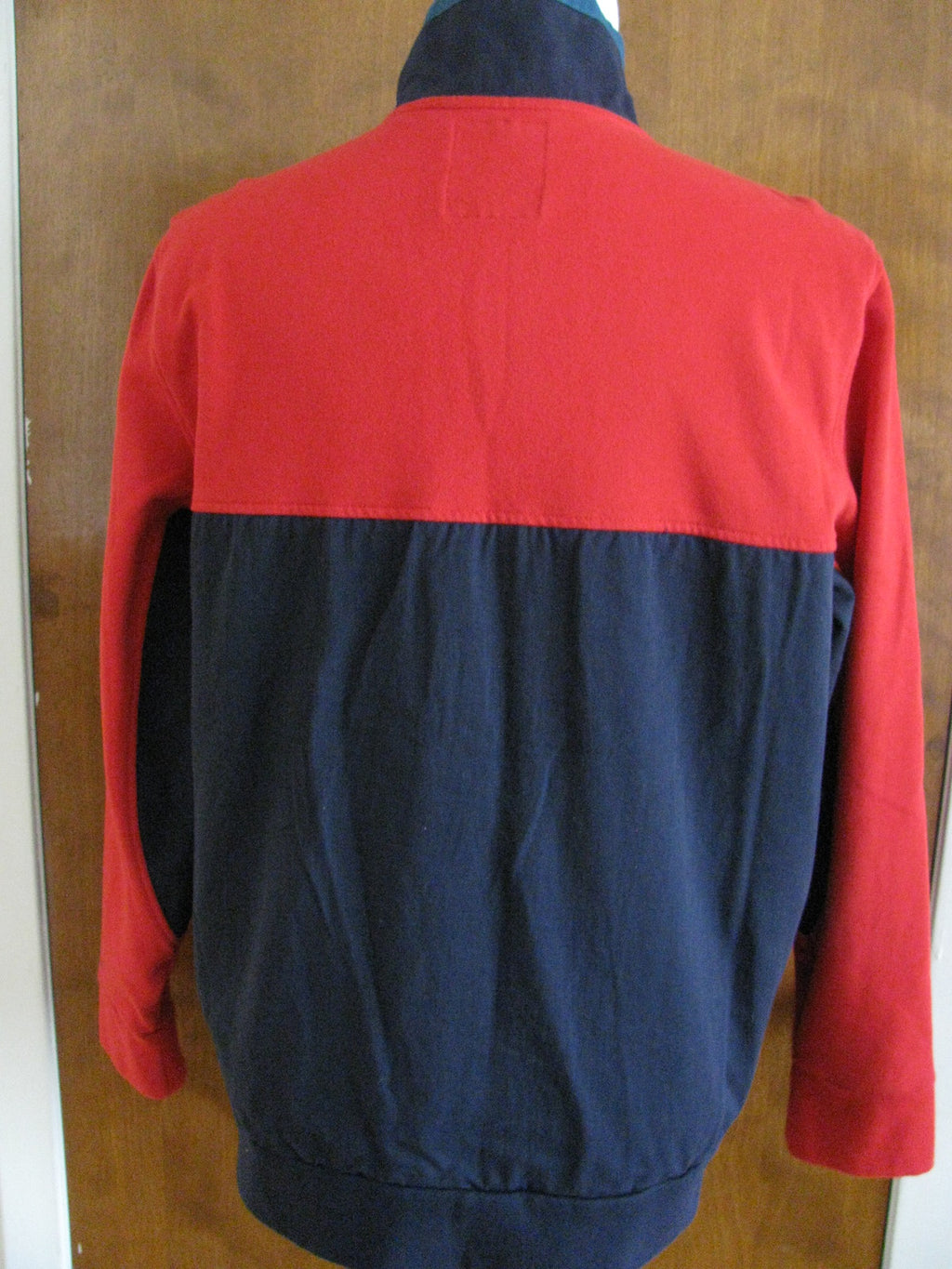 Nautica Jeans men’s red navy seasonal color pullover New