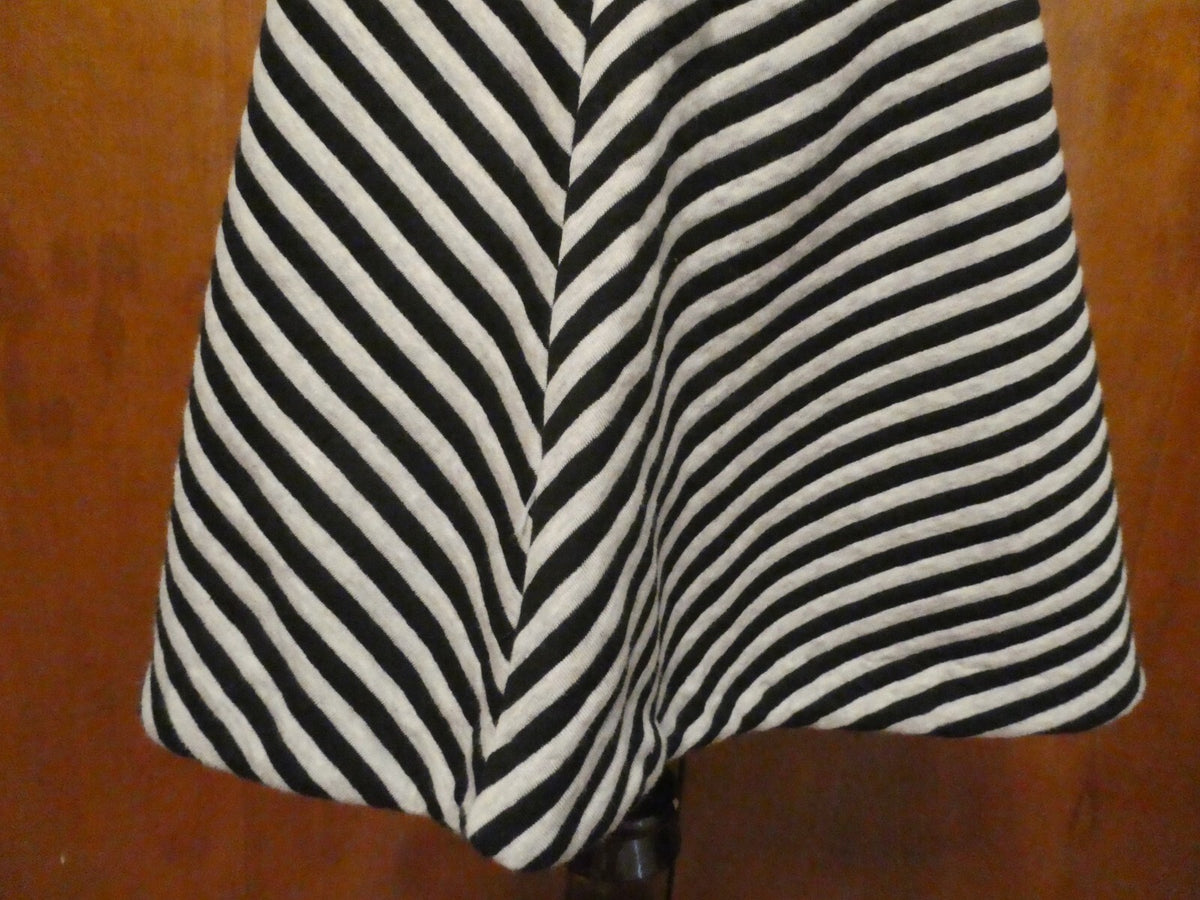 Gap women's black/gray cotton blend skirt size 14