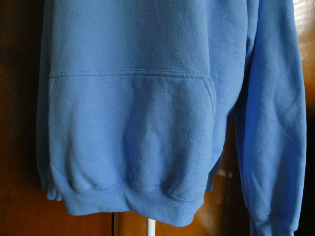 Gildan Heavy Blend 2XL Real Dog Rescue Blue Pullover Hoodie Sweatshirt Unisex
