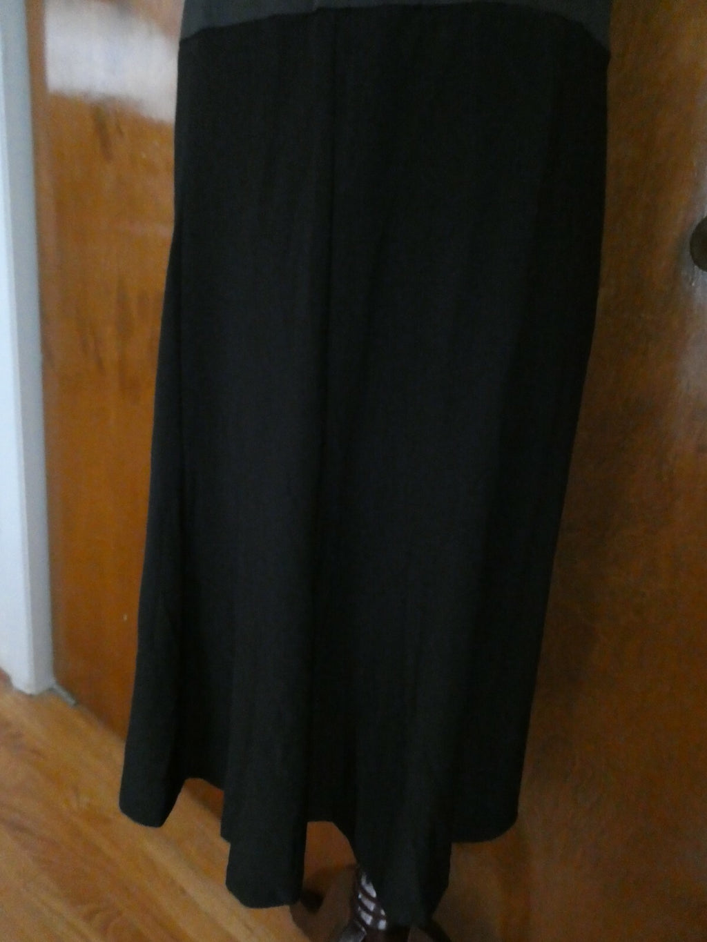 Ralph Lauren women’s black elegant neck Jersey evening dress
