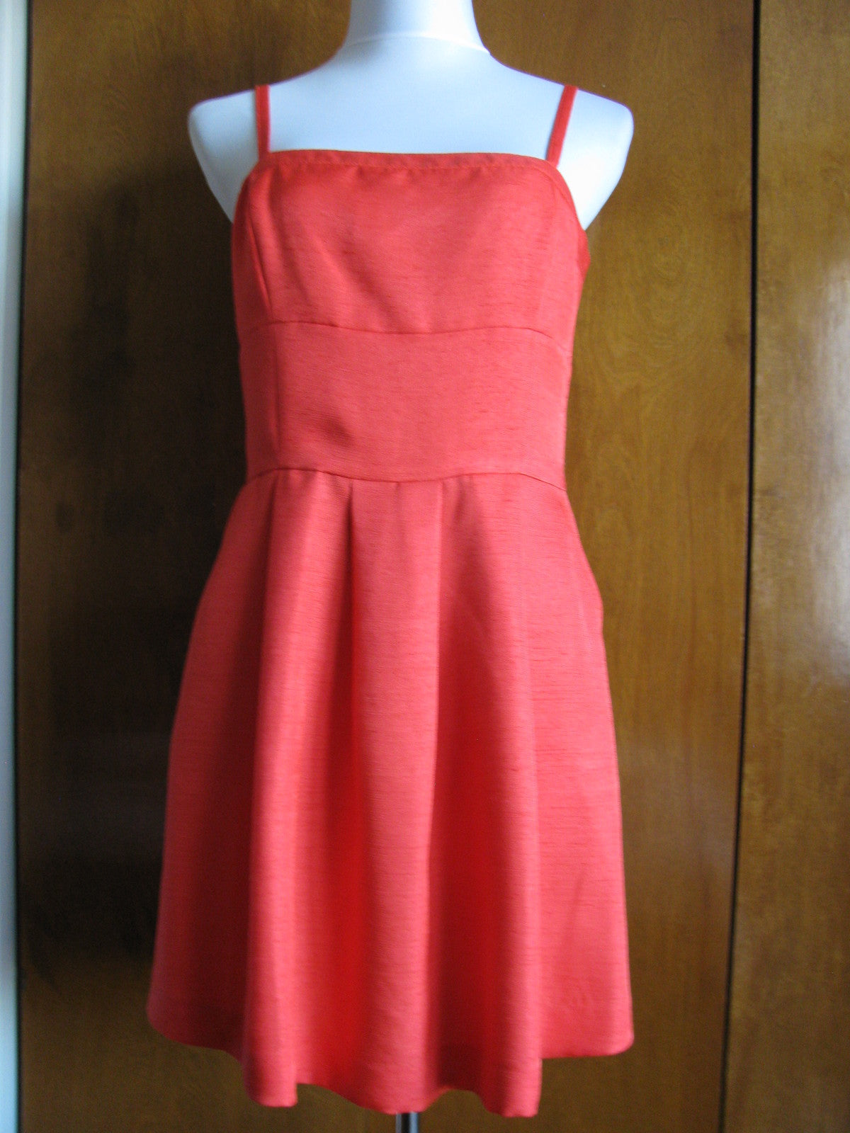 Rachel Roy women's stylish red dress size 12 retail value $119 NWT