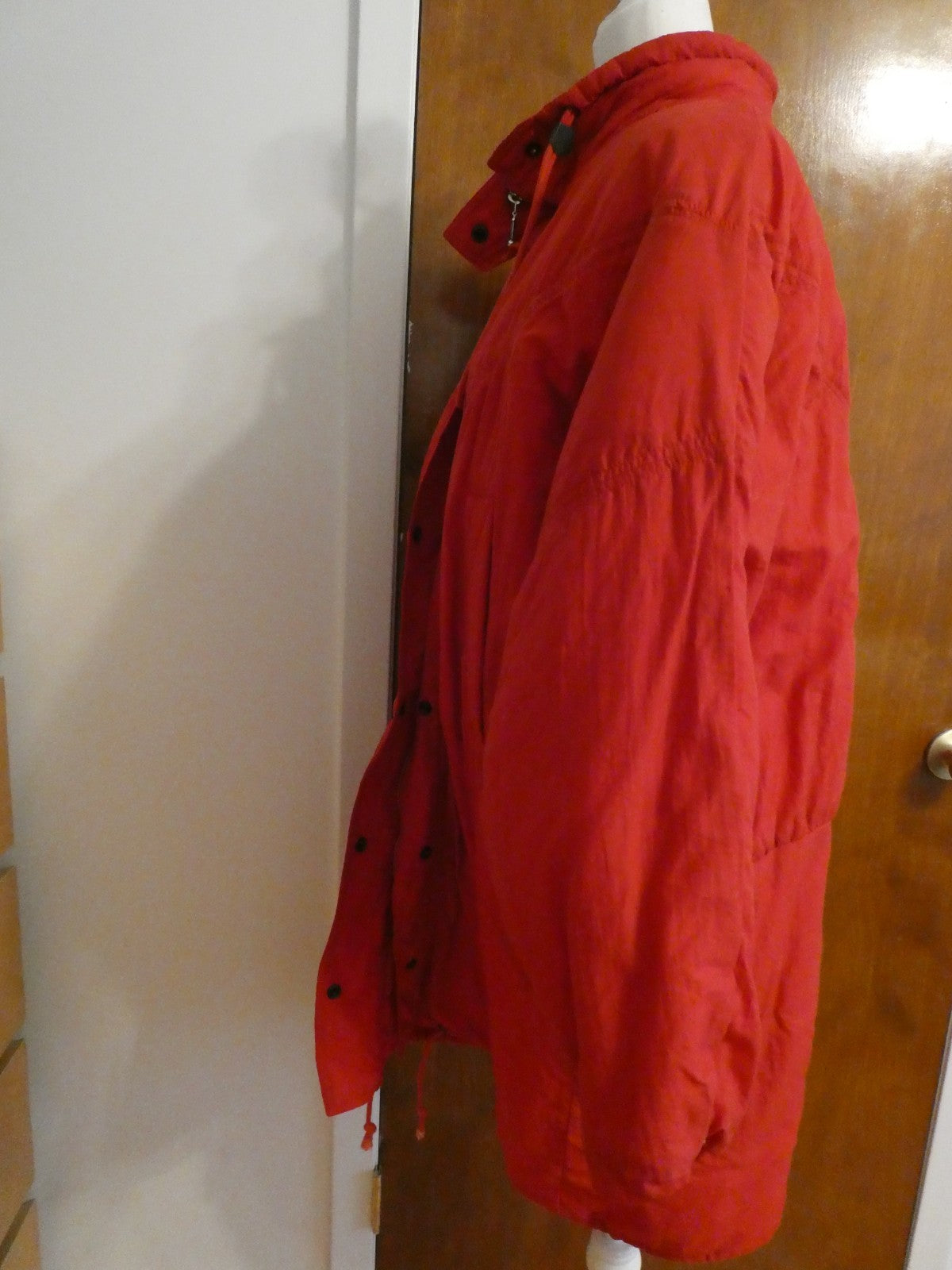 Women’s Royce Winter Coat Red Synthetic Warm Puffer Size 96/170 (US Size M/L)