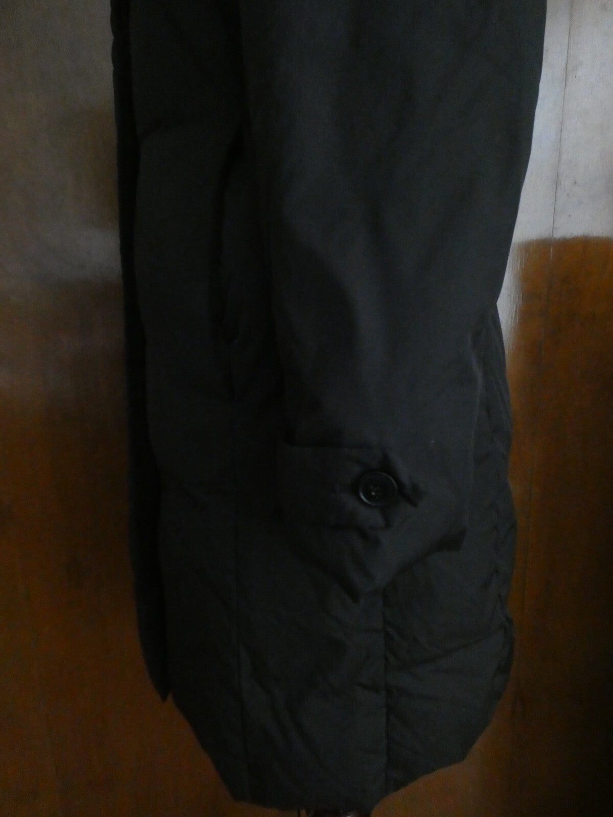 Cole Haan Women's Black Hooded Down Feather Winter Coat Size Small