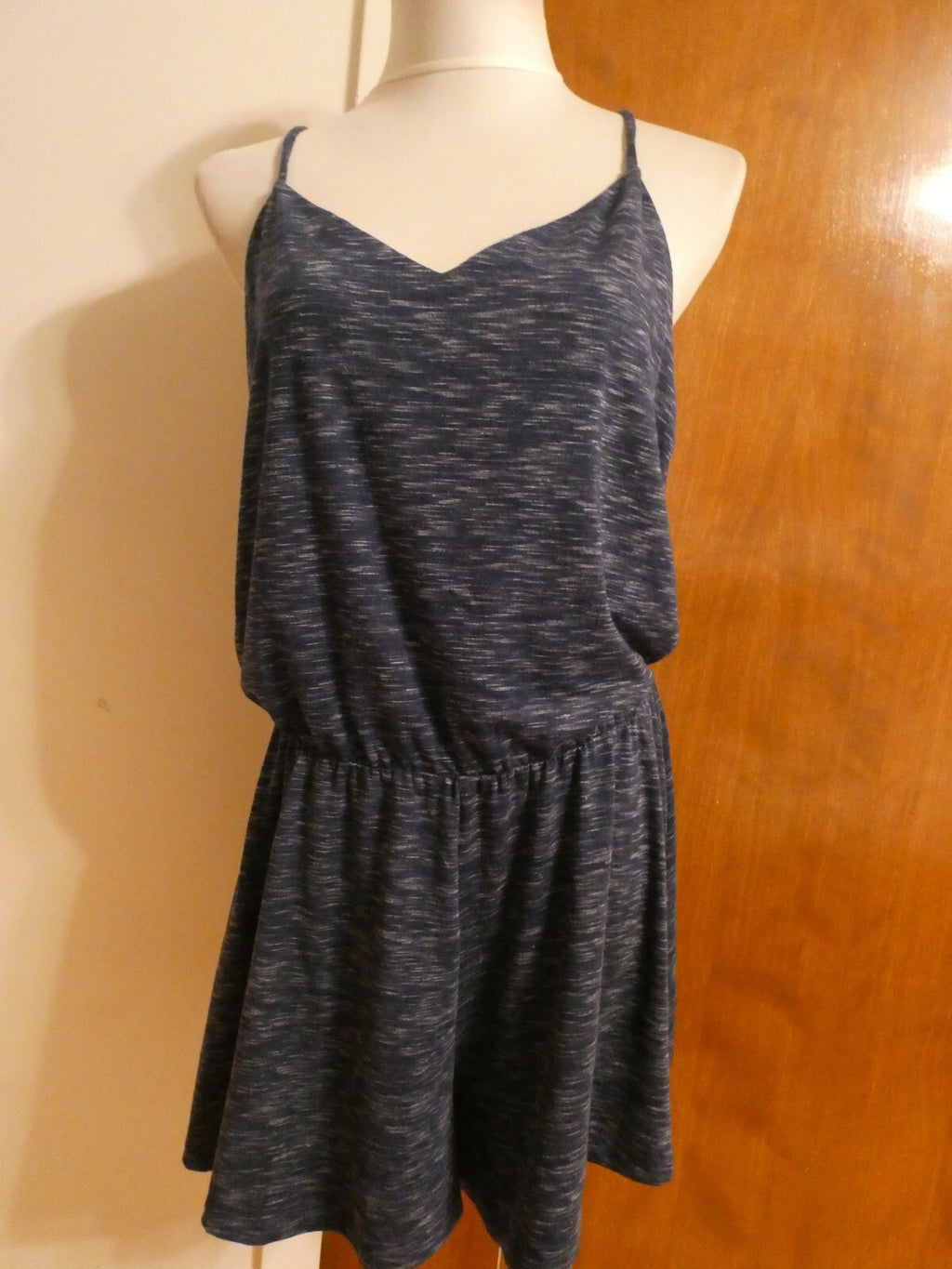 Gap Women's Navy Lined Romper Jumpsuit Large