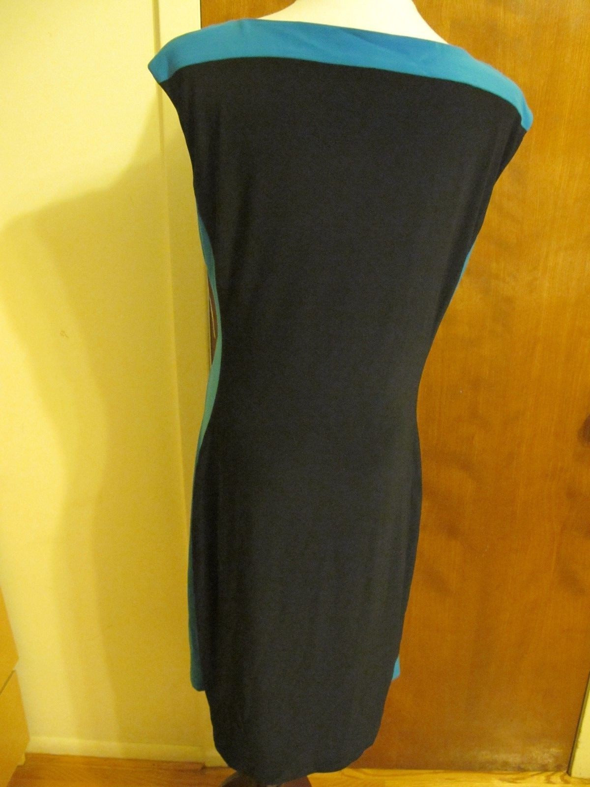 Ralph Lauren Women's Navy Blue Lined Evening Dress New