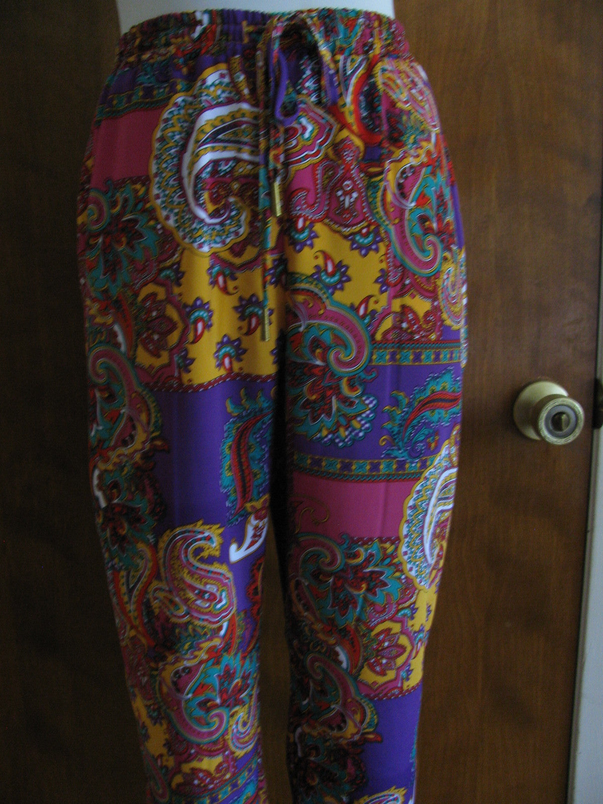 Ralph Lauren Women's Multi Color Summer Pants Size 12 NWT