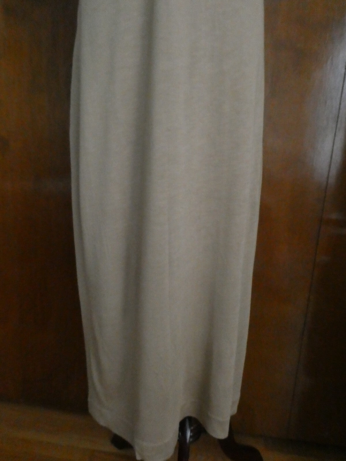 Polo Ralph Lauren women's 100% viscose lined beige tan dress size Large