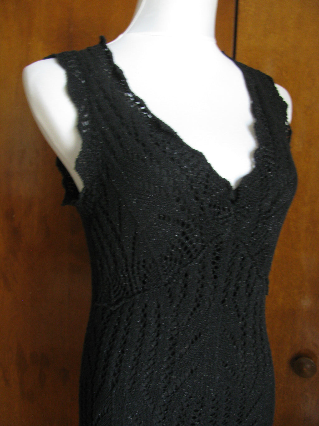 Guess women’s jet black pointtele dress New
