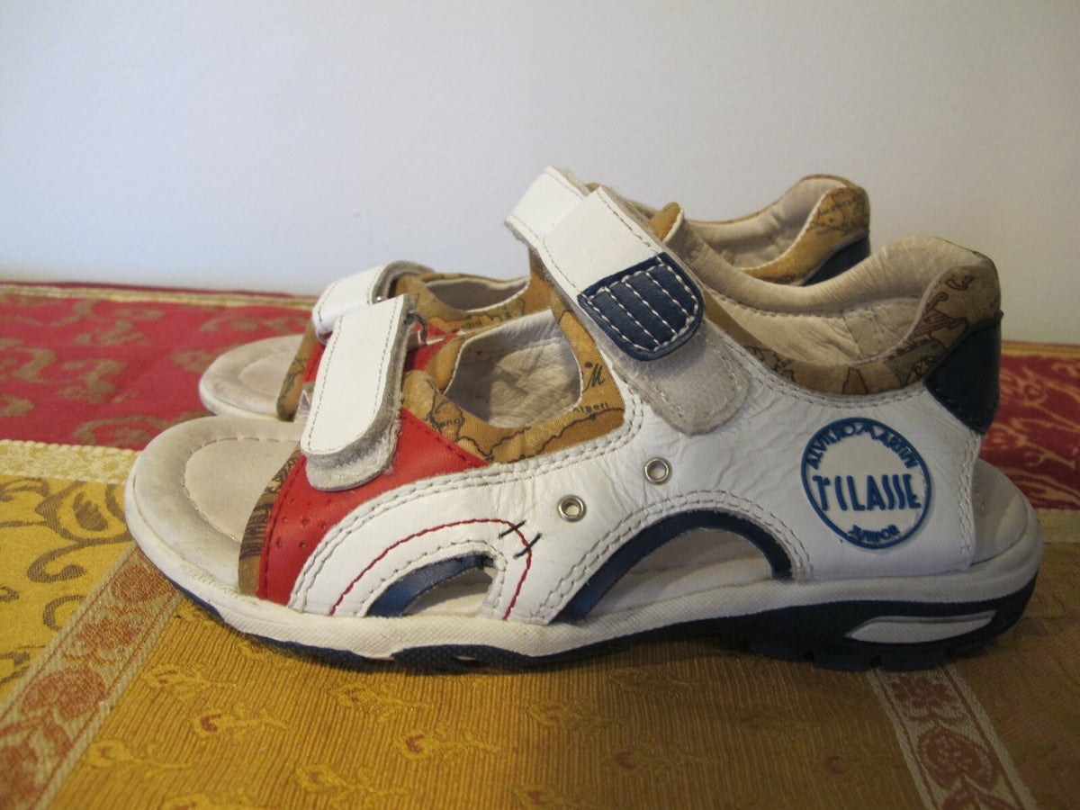 Alviero martini kids girl white sandal shoes size 33 US 1.5-2