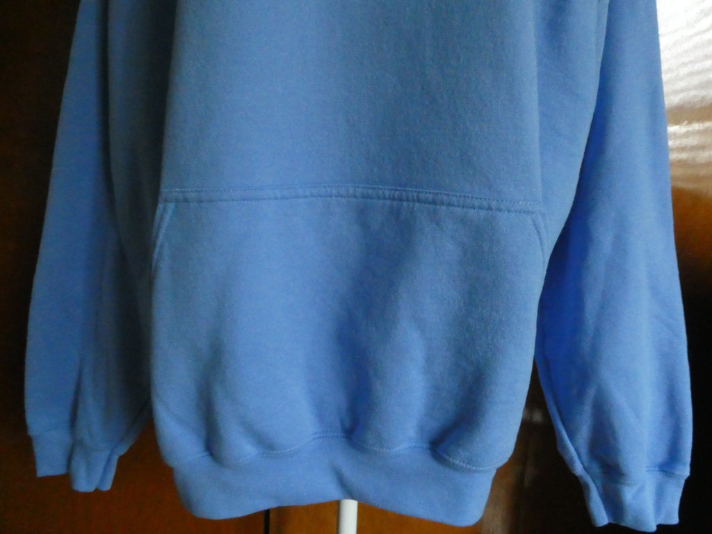Gildan Heavy Blend 2XL Real Dog Rescue Blue Pullover Hoodie Sweatshirt Unisex