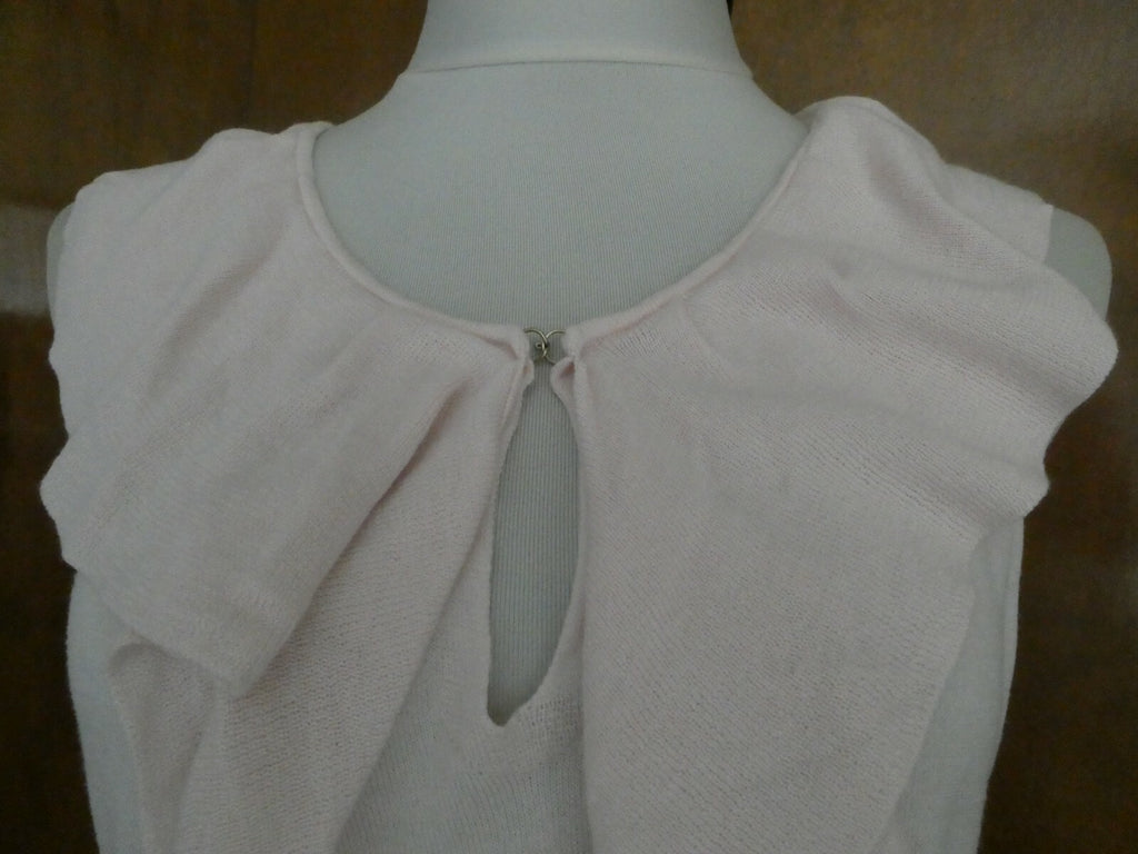 Gap women’s pink cotton/modal top hook closure size Large