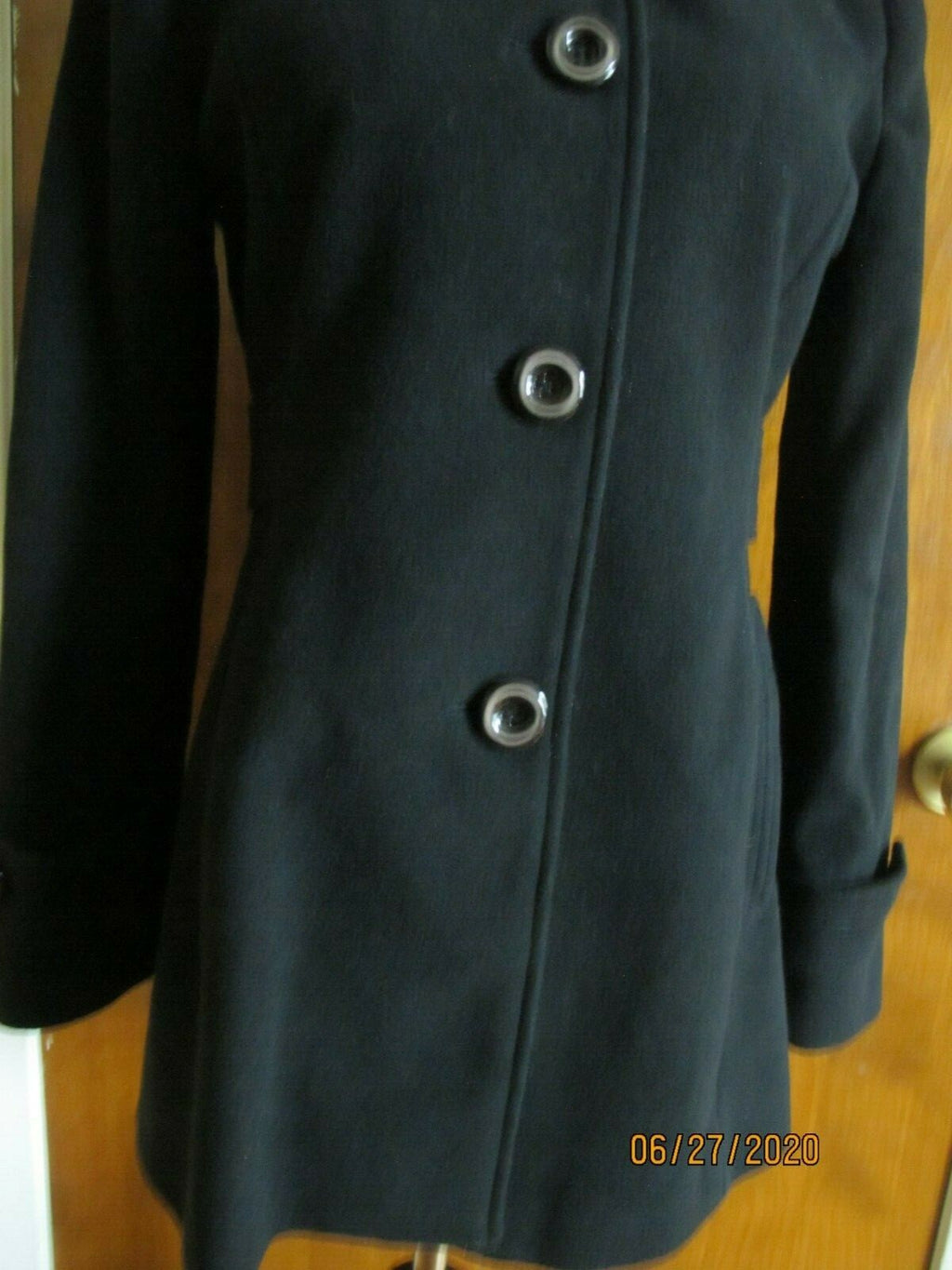 Kenneth Cole Women’s Black Basic Jacket Coat 4