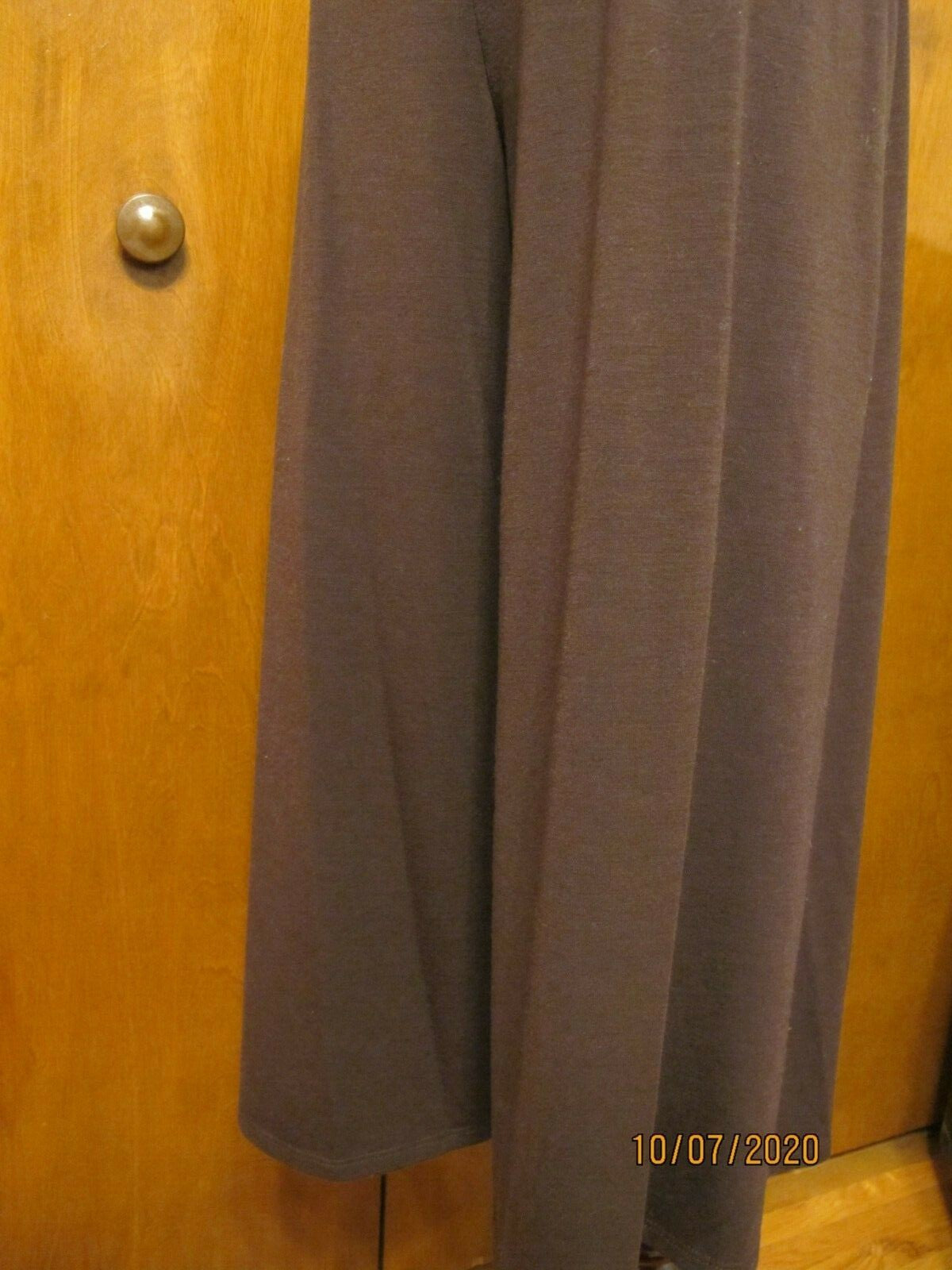 Sunny Leigh Women Brown Casual Pants Large