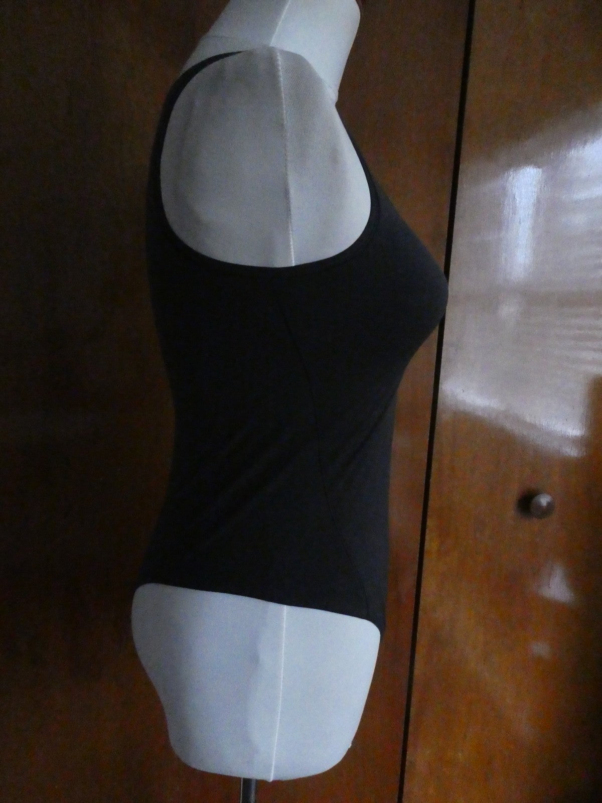 Lululemon Bodysuit Wundermost Nulu Soft Sleeveless Black Size Small, Medium