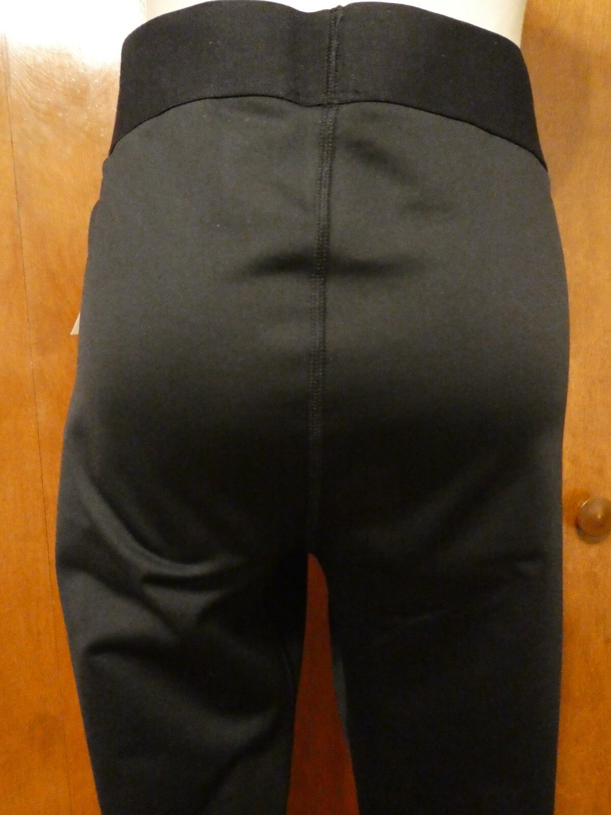 GapFit Capri Women’s Active Regular Rice Leggings Black/Blue Xlarge