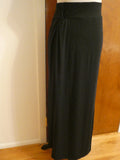 Sonoma Women Black Detailed Maxi Long Soft Skirt Size XSmall New w/Tag
