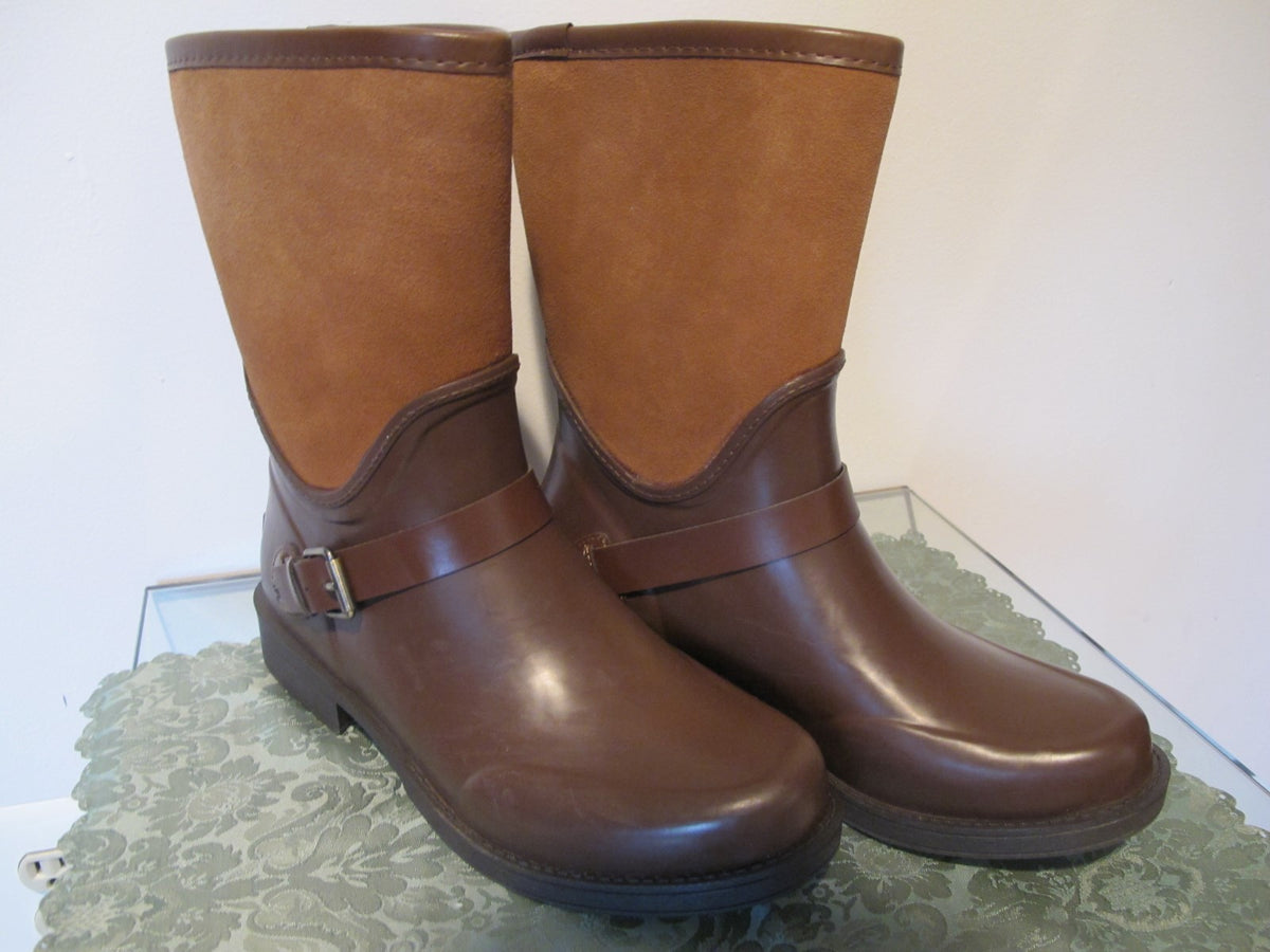 UGG Australia women's brown waterproof round toe New boots 