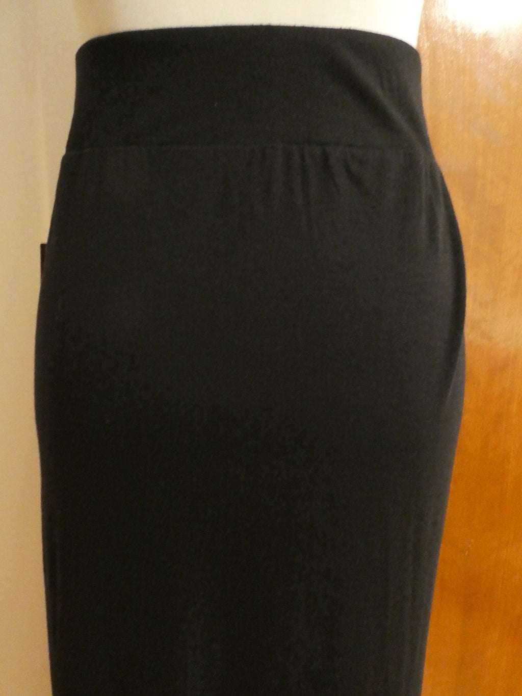 Sonoma Women Black Detailed Maxi Long Soft Skirt Size XSmall New w/Tag