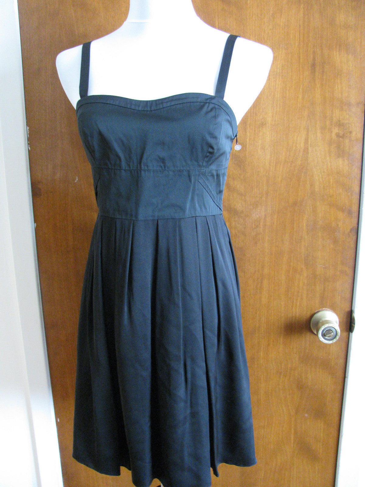 Theory Women's Black Evening Silk Blend Dress New