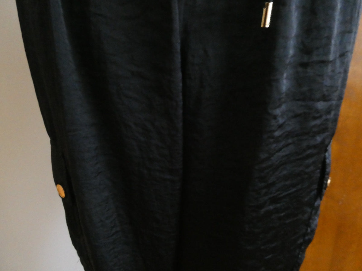 Michael Kors Jogger Pants Women Navy Front Pockets Elastic Waist 12 Bloomingdale