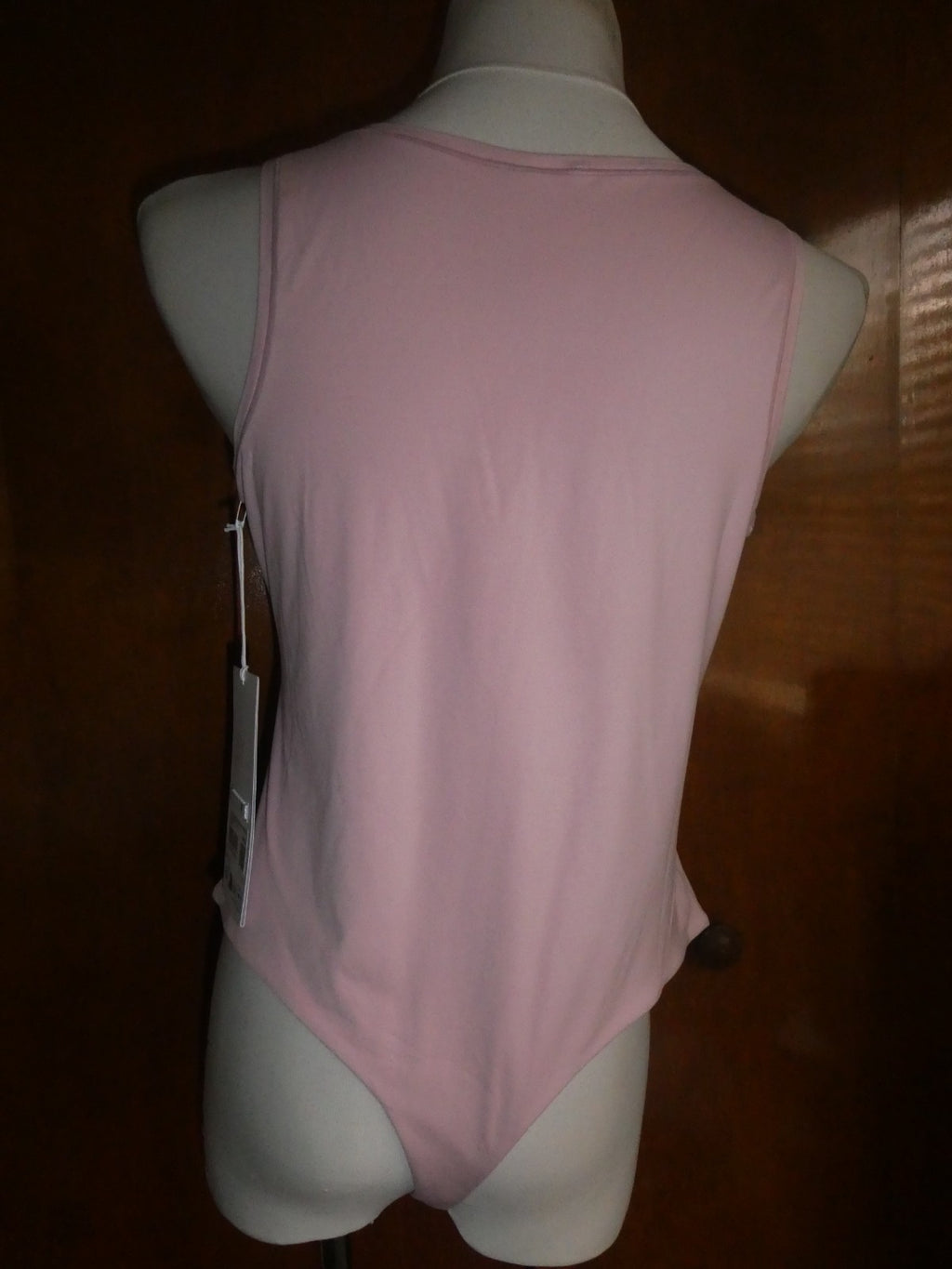 Lululemon Bodysuit Wundermost Soft Sleeveless PKHZ Pink Haze XLARGE