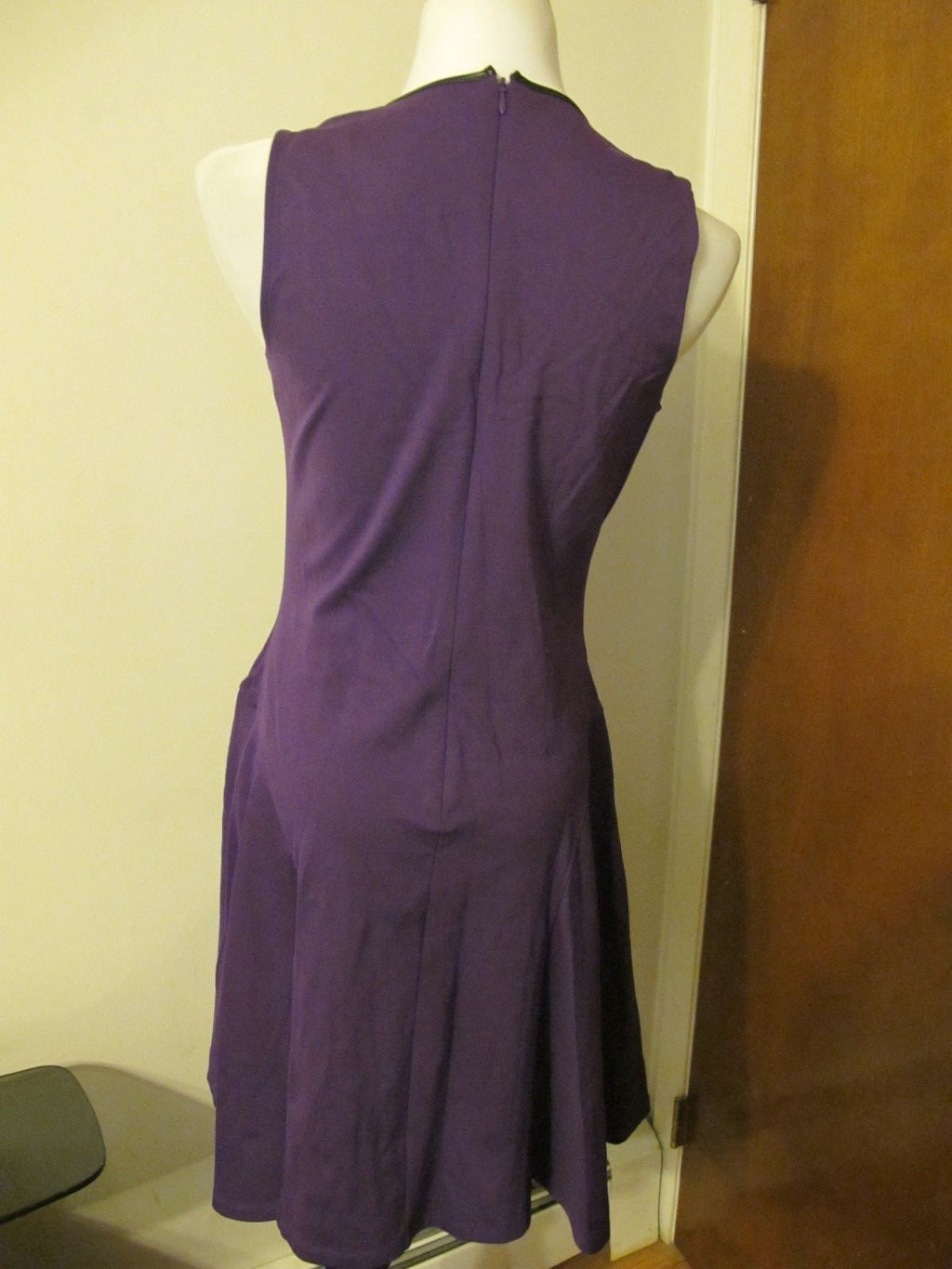 Ralph Lauren women's purple dress sleeveless size medium