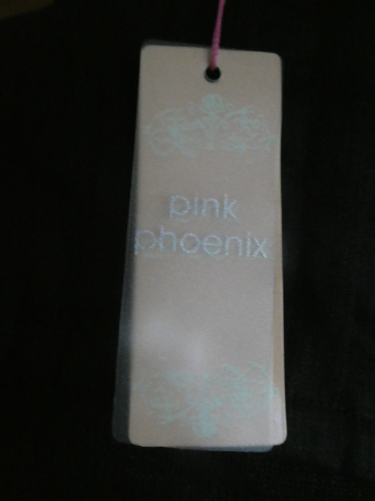 Pink Phoenix Women Black 100% Linen Small 3/4 Sleeve, Button Up, Semi Sheer Top