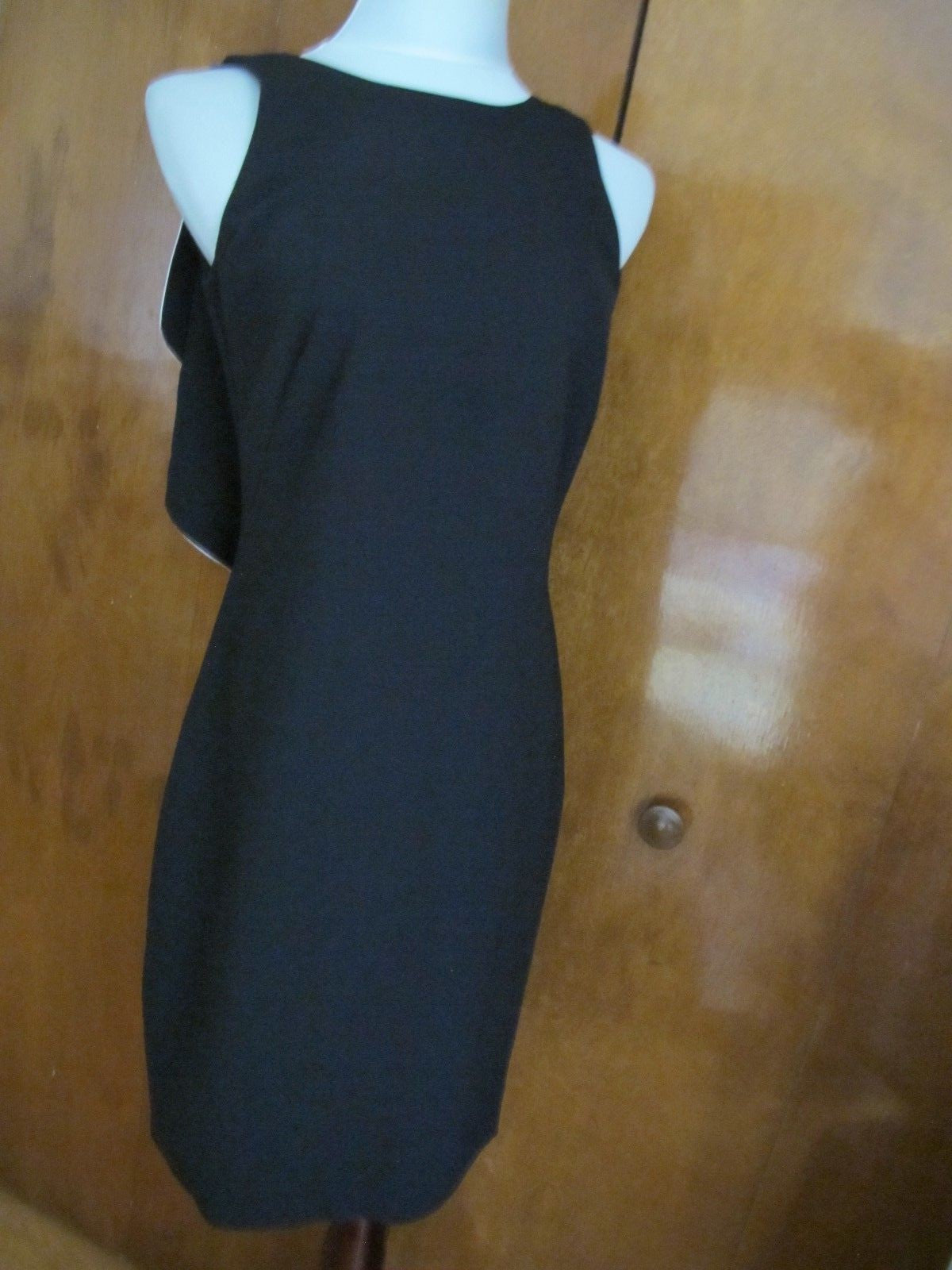 Ralph Lauren women's black white classic collared dress size 4