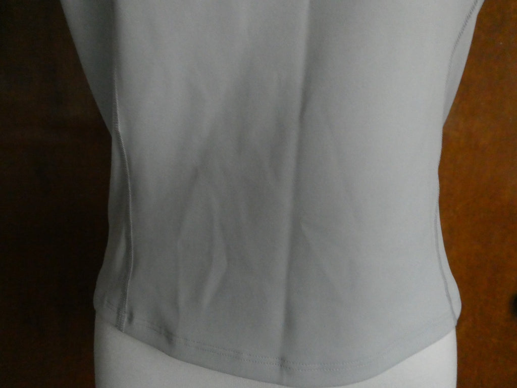Lululemon Women Gray Nulux Racerback Cropped Run Tank Top Size 10