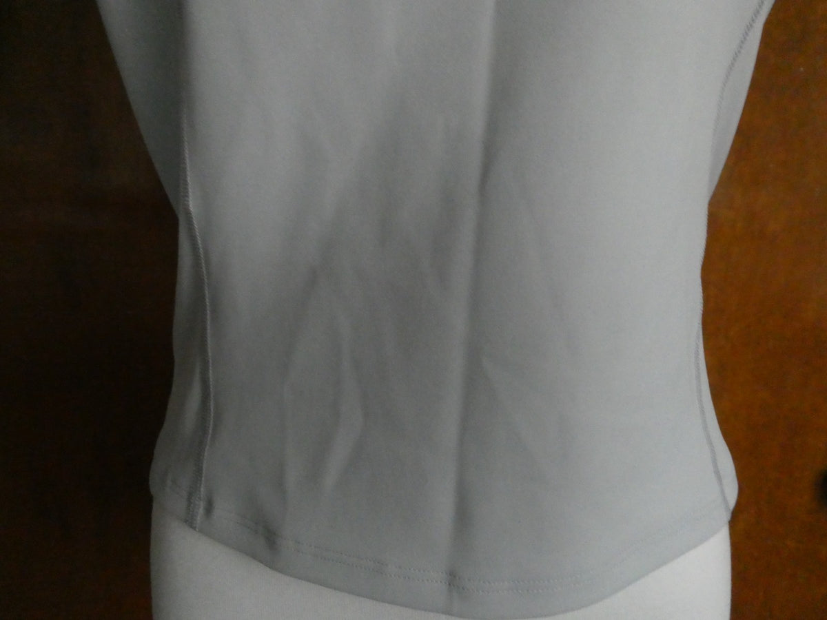 Lululemon Women Gray Nulux Racerback Cropped Run Tank Top Size 10
