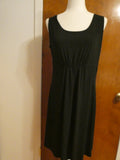 Chico's Black Sleeveless Dress Size 2 / US 12 L 92% Polyester 8% Spandex