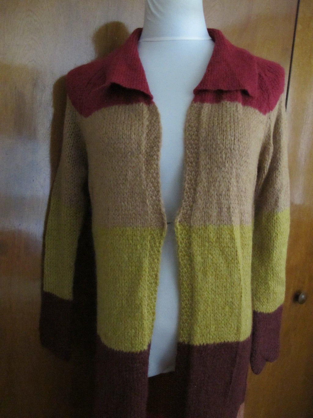 Free People Women's Multi Color Stripe Long Cardigan Size Xsmall New