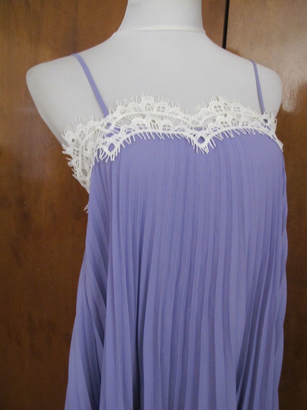 Anthropologie women’s purple A-line chemise medium 