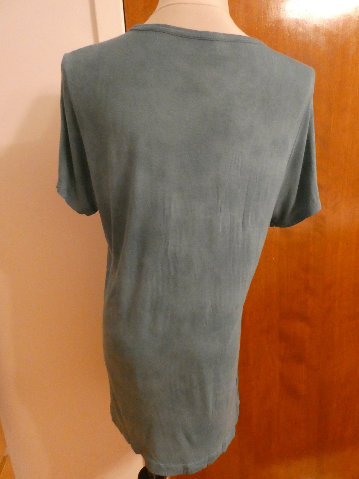 Calvin Klein Jeans women's viscose with beads decorated tunic top large