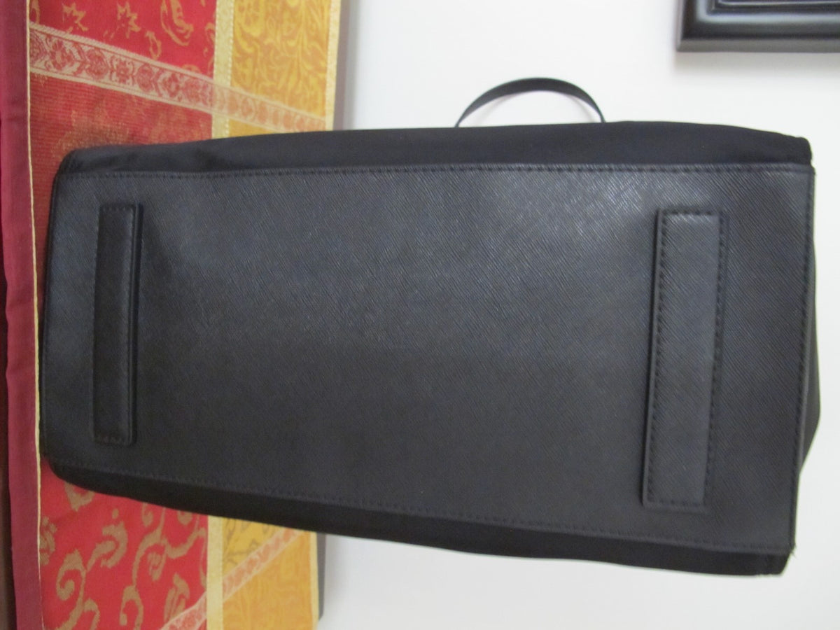 MICHAEL KORS Women's Black Large Nylon Handbag Tote 