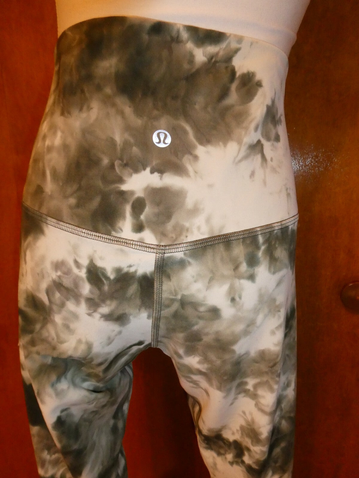 Lululemon athletica Active Leggings Diamond Dye Green Multicolor Size 14, 16